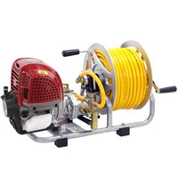 Pulverizator profesional GeoTech SP 4S, 4 timpi, 1CP, 15-25Bar, Inaltime 6 m, furtun 30 m