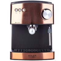 Espressor manual 15 bar, cappuccino, 850W, rezervor apa 1.6 l, Maro