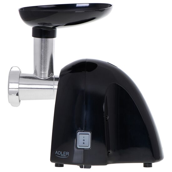 Masina de tocat carne cu accesorii carnati 600 W, Negru, 3 site, 1.8 kg/min