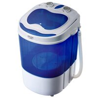 Masina portabila de spalat rufe, Adler 150 W, Albastru, capacitate 3 kg, 360 x 370 x 530 mm
