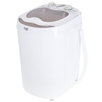 Masina portabila de spalat rufe, Adler 150 W, Alb, capacitate 3 kg, 360 x 370 x 530 mm
