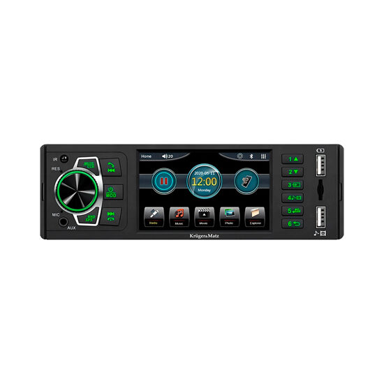 PLAYER AUTO 1 DIN 4X50W KRUGER&MATZ