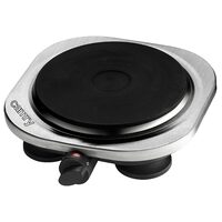 Plita electrica Inox, 1500 W, 1 arzator, 220 V/ 50 Hz, Diametru 185 mm