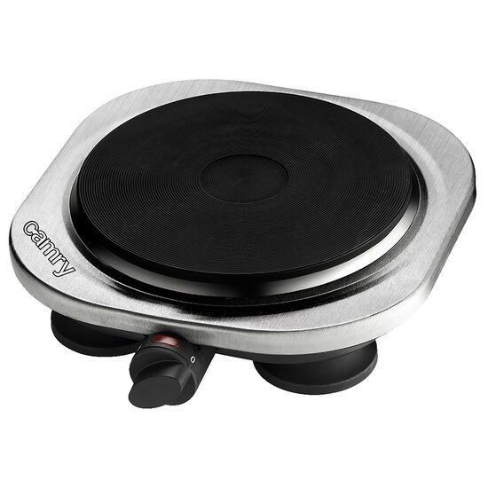 Plita electrica Inox, 1500 W, 1 arzator, 220 V/ 50 Hz, Diametru 185 mm