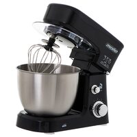 Mixer planetar cu bol inox Mesko 1200 W, 6 viteze, Negru, capacitate 3.5 l