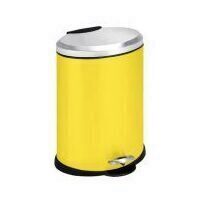 Cos de gunoi cu pedala, Strend Pro Easyhome SA-430, galben, 5 L