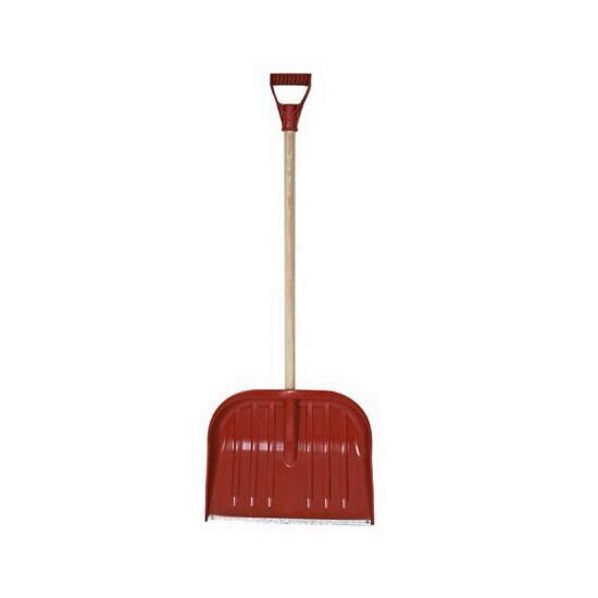Lopata pentru zapada cu coada din lemn Strend Pro Snowman D 470x370/1350 mm, Pvc