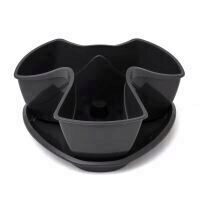 Ghiveci decorativ Strend Pro COUBI DKN3001, capacitate 3 L, negru