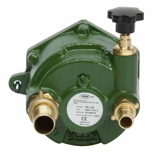 Pompa de stropit atasata la cap tractor Ferroni ML.I.25, 160 l/min, fonta, racord 19-30 mm