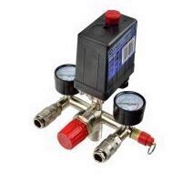 Kit presostat pentru compresoare Geko G80306, 8 Bar