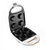 Aparat pentru preparat waffe, tip pahar, Home HG GK 04, putere 520W, alb