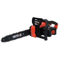 Fierastrau cu lant Yato 14", cu 2 acumulatori Li-Ion 2x18 V, 2x2 Ah