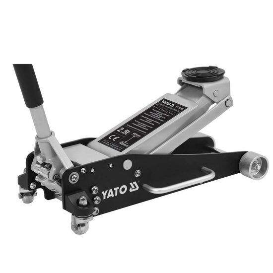 Cric hidraulic tip crocodil, capacitate 2.5 T, ridicare 100-465 mm, pompa dubla cu piston