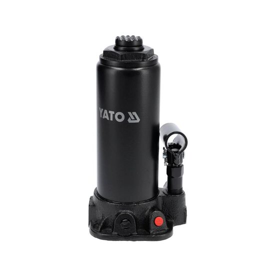 Cric hidraulic tip butelie, capacitate 8 T, ridicare 230-457 mm