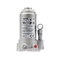 Cric hidraulic tip butelie, capacitate 10 T, ridicare 195-375 mm
