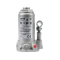 Cric hidraulic tip butelie, capacitate 8 T, ridicare 190-365 mm