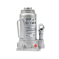 Cric hidraulic tip butelie, capacitate 12 T, ridicare 200-380 mm