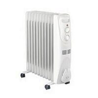 Calorifer electric cu ulei Strend Pro OR-003.11, putere 2000 W, 11 elementi, Alb