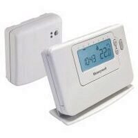 Termostat Honeywell CMT727D, wireless, afisaj digital, programabil saptamanal, Alb