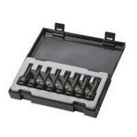 Set 8 imbusuri de impact, tip Torx lungi, JBM JB-52340, 1/2", T25-T70
