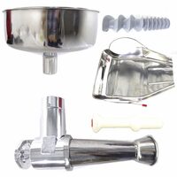 Kit 5 accesorii stors rosii pentru masina de tocat New Omra