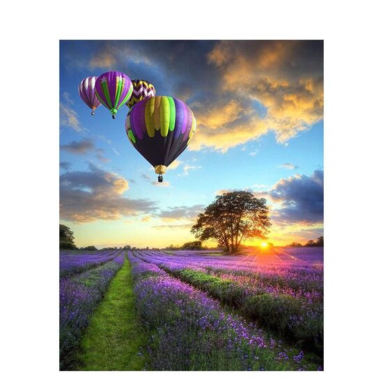 Kit pictura pe numere cu peisaje, 40x50 cm, No limits, PPT59