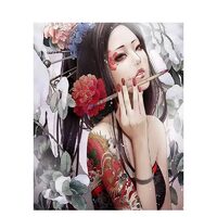 Kit pictura pe numere 40x50 cm, Girl PPT99