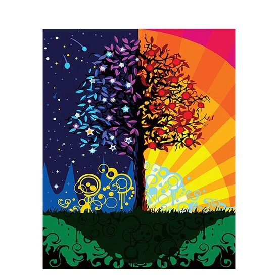 Kituri pictura pe numere 40x50 cm, Copacul Vietii PPT122