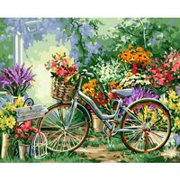 Kit pictura pe numere 40x50 cm, Garden Decor PPT321