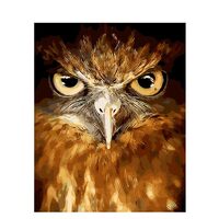 Kit pictura pe numere cu animale, 40x50 cm, PPT341