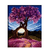 Kit pictura pe numere 40x50 cm, Tree of Life PPT448