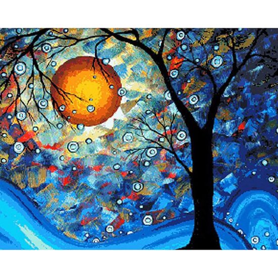 Kit pictura pe numere cu picturi si personalitati celebre, 40x50 cm, PPT535