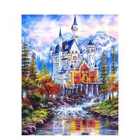 Kit pictura pe numere fantasy, 40x50 cm, PPT568