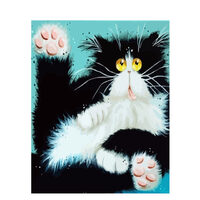 Kit pictura pe numere cu animale, 40x50 cm, PPT697