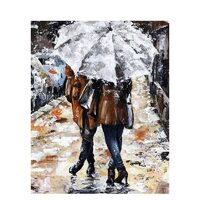 Kit pictura pe numere cu oameni, 40x50 cm, PPT311