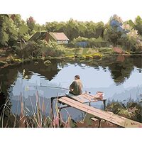 Kit pictura pe numere cu oameni, 40x50 cm, PPT325