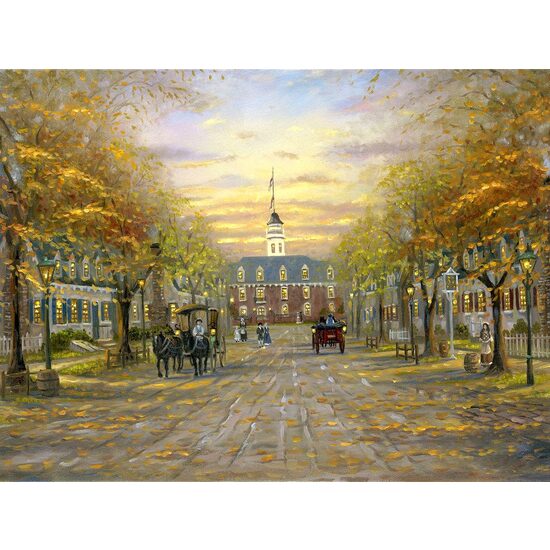 Kit pictura pe numere cu orase, 40x50cm, PPT3158