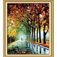 Kit pictura pe numere cu natura, 40x50cm, PPT3218