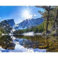 Kit pictura pe numere cu natura, 40x50cm, PPT3257