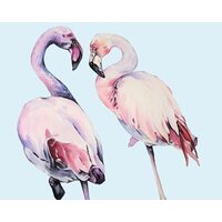 Kit pictura pe numere cu animale, 40x50cm, PPT3270