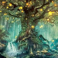 Kit pictura pe numere cu natura, 40x50cm, PPT3300