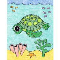 Kit pictura pe numere cu caricaturi, 40x50cm, PPT3304