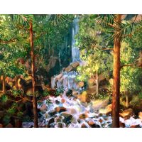 Kit pictura pe numere cu natura, 40x50cm, PPT3306
