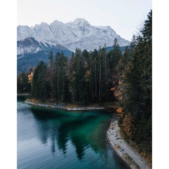 Kit pictura pe numere cu natura, 40x50cm, PPT3307