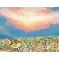 Kit pictura pe numere cu peisaj, 40x50cm, PPT3726