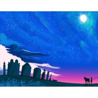 Kit pictura pe numere cu peisaj, 40x50cm, PPT3729