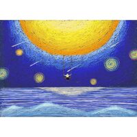 Kit pictura pe numere cu peisaj, 40x50cm, PPT3751