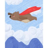 Kit pictura pe numere cu animale, 40x50cm, PPT3752