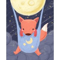 Kit pictura pe numere cu animale, 40x50cm, PPT3760