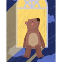 Kit pictura pe numere cu animale, 40x50cm, PPT3762
